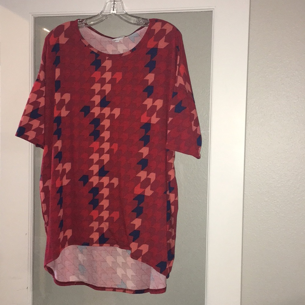 Red Irma Lularoe shirt